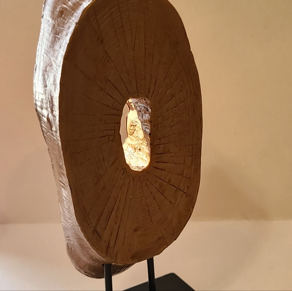 Faux Wood Desk Decor Statue - Picture 3 of 4